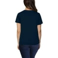 thumbnail image 2 of Fruit of the Loom Women's Crafted Comfort Artisan V-Neck T-Shirt, 2 of 5