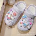thumbnail image 4 of Sanrio Kuromi-zapatos de dibujos animados Cinnamoroll para niños, zapatillas con dijes de cocodrilo, accesorios de decoración de recuerdo, regalos de fiesta, novedad, 4 of 4