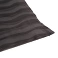 thumbnail image 7 of Black Wavy Textured Pattern 20x20 Inch Plush Velvet Pillowcase Double Sided Print, Hidden Zipper, 7 of 7
