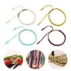 thumbnail image 3 of 4 pulseras tejidas de cuerda de la suerte, pulseras ajustables, para mujeres y adolescentes, 3 of 5