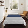 thumbnail image 4 of Navy Blue Grey Striped Tapestry for Bedroom Wall Hanging Tapestry, Farmhouse Modern Ceiling Backdrop Tapestries Poster Blanket Wall Decor for Teens Room Living Room Dorm 59" x 90", 4 of 8