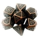 thumbnail image 4 of Dados Poliédricos de Metal Zulema 7 Uds para DND, 4 of 7