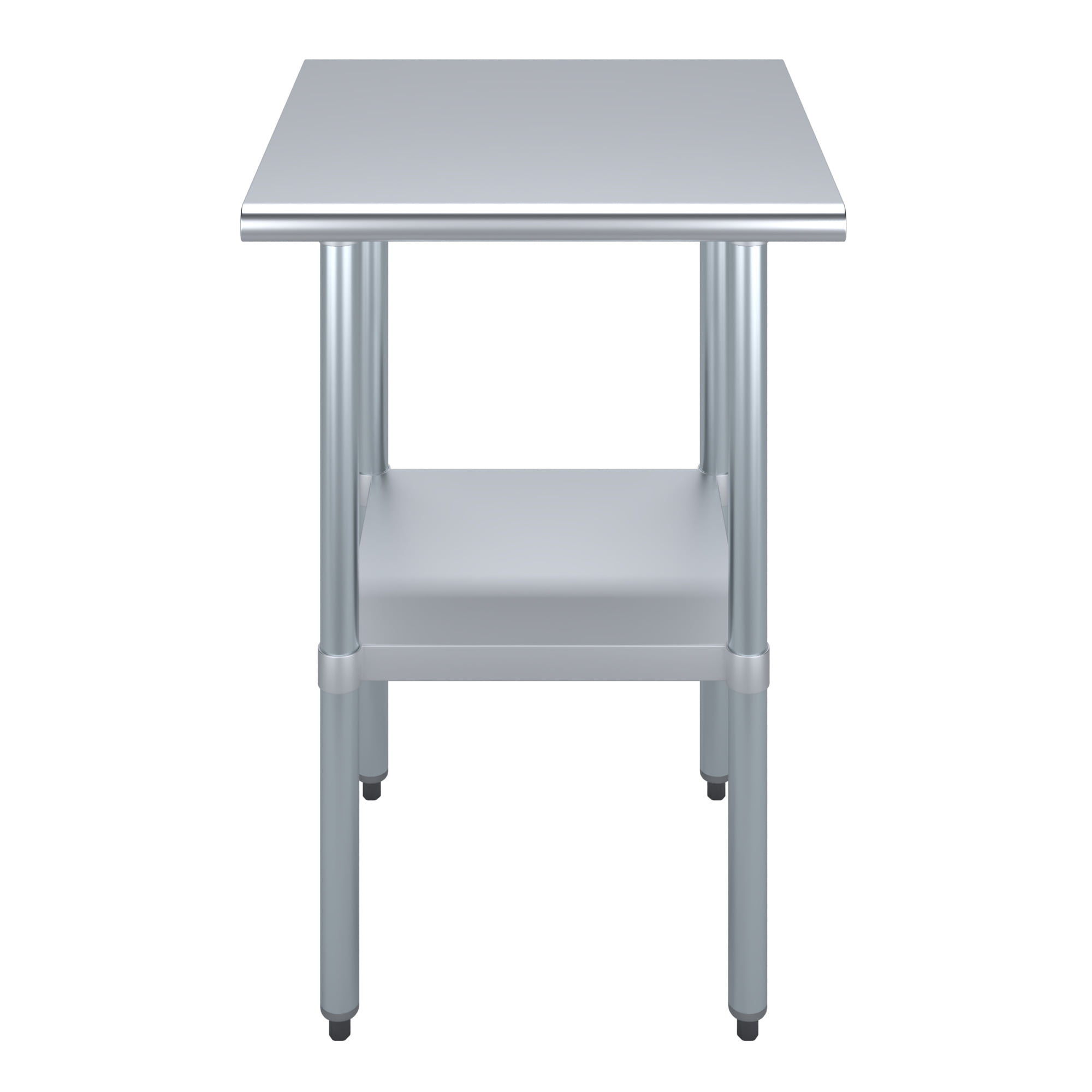 24" X 96" Stainless Steel Work Table With Open Base