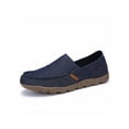 thumbnail image 2 of Men Shoes Wide Width Rubber Sole Flat Work Comfortable Slip On Casual Loafers, 2 of 6