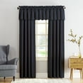 thumbnail image 6 of Sun Zero Kylee Energy Efficient Room Darkening Rod Pocket Curtain Panel, 54" X 108", Navy Blue, 6 of 9