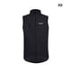 thumbnail image 3 of Yuarrent Chaleco impermeable para ciclismo, chaqueta a prueba de viento, ligero, para mujeres y hombres, con cierre de cremallera, camiseta para Ciclismo XS, 3 of 6