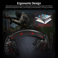 thumbnail image 4 of SOMIC G923 Wired Headset Head-mounted Gaming Headset with 40mm Driver Unit Omnidirectional Microphone Wire, 4 of 9
