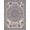 Purple Grey, Pattern 7, variant on ODIKA 8'x10' Washable Area Rug Purple Motifs Boho Interlocking Vine Clusters Eggplant Bug Poppy for King Size Bedroom Under Bed, Master Suite, Non-Shedding, Easy Care