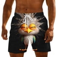 thumbnail image 3 of Pantalones de Cintura Elásticos con Cordón para Hombres, Desgaste Casual Y Cómodo, Tela Ligera Y Transpirable, Ideal para Días de Playa, Entrenamientos, Errores, Relajación en Casa, 3 of 3
