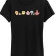 thumbnail image 3 of Spongebob Squarepants - Adorabob Lineup - Women's Short Sleeve Graphic T-Shirt, 3 of 6