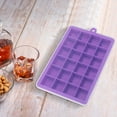 thumbnail image 2 of 24 Grids Pure Color Ice Cube Mold Ice Block Making Tool ,Easy-Release DIY Ice Cube Tray with Lid, Food-Grade Material & Hassle-Free Cleaning, 2 of 5
