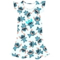 thumbnail image 1 of 2023 año Disney Stitch Girl vestidos casuales verano estampado de flores vestido sin mangas disfraces fiesta de cumpleaños serie Disney faldas 7T Gao Jinjia LED, 1 of 2