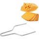 thumbnail image 3 of 2 cortadores de alambre para queso y mantequilla de acero inoxidable, cuchillos para cocina (grande) JAMW Sencillez, 3 of 5