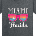 thumbnail image 4 of Inktastic Miami Florida Vacation Beach Trip Youth T-Shirt, 4 of 5