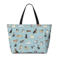 thumbnail image 2 of Gaeub Dog Pets Beach Travel Bag, Multi-Pocket Beach Bag, Summer Vacation Bag, Beach Essentials Tote, 2 of 7