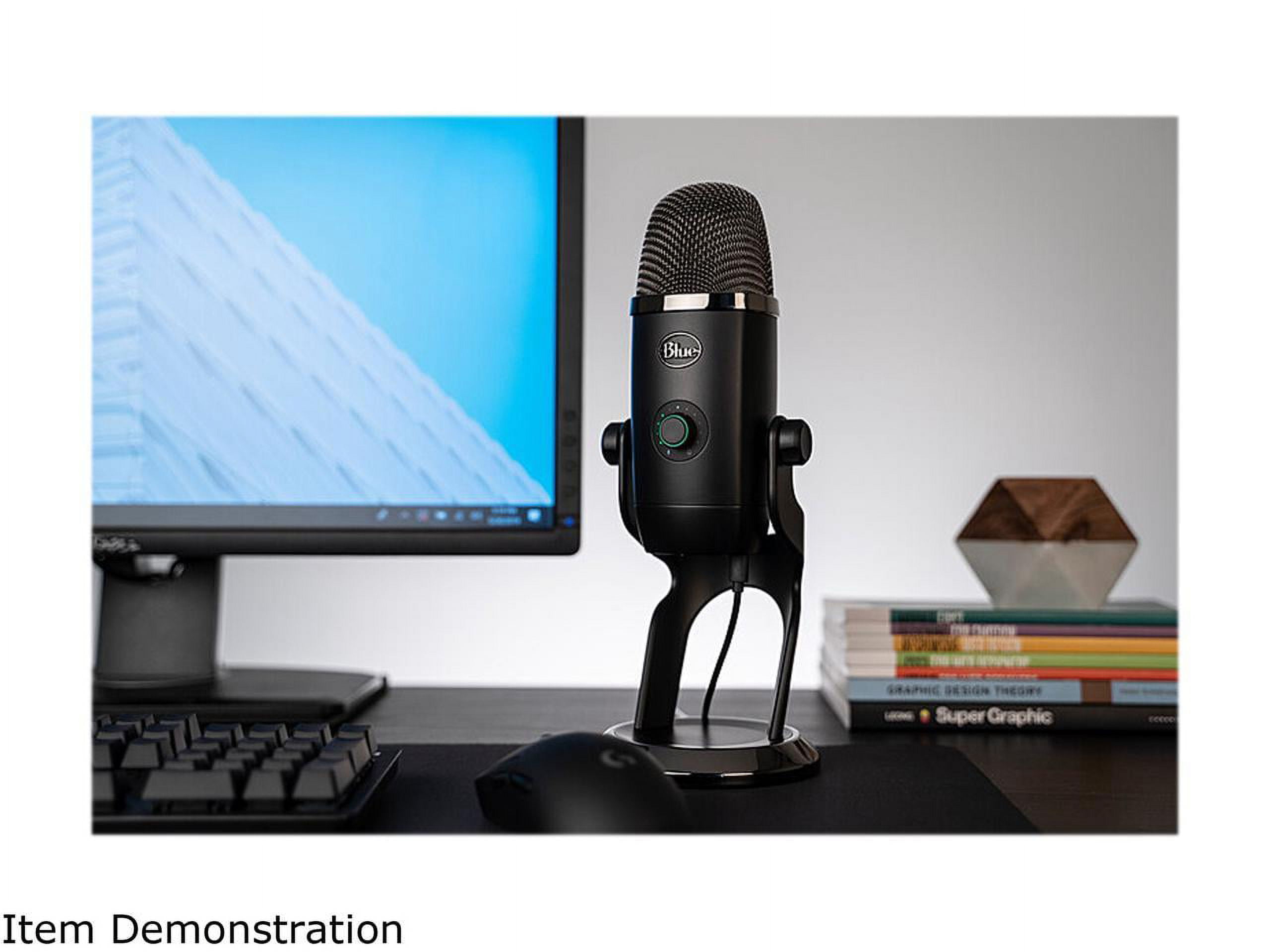  Blue Yeti X Professional Condenser USB Microphone with High-Res  Metering, LED Lighting & Blue Voice Effects for Gaming, Streaming &  Podcasting On PC & Mac (Renewed) : Musical Instruments