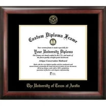 Campus Images University of Texas- Austin Gold Embossed Diploma Frame