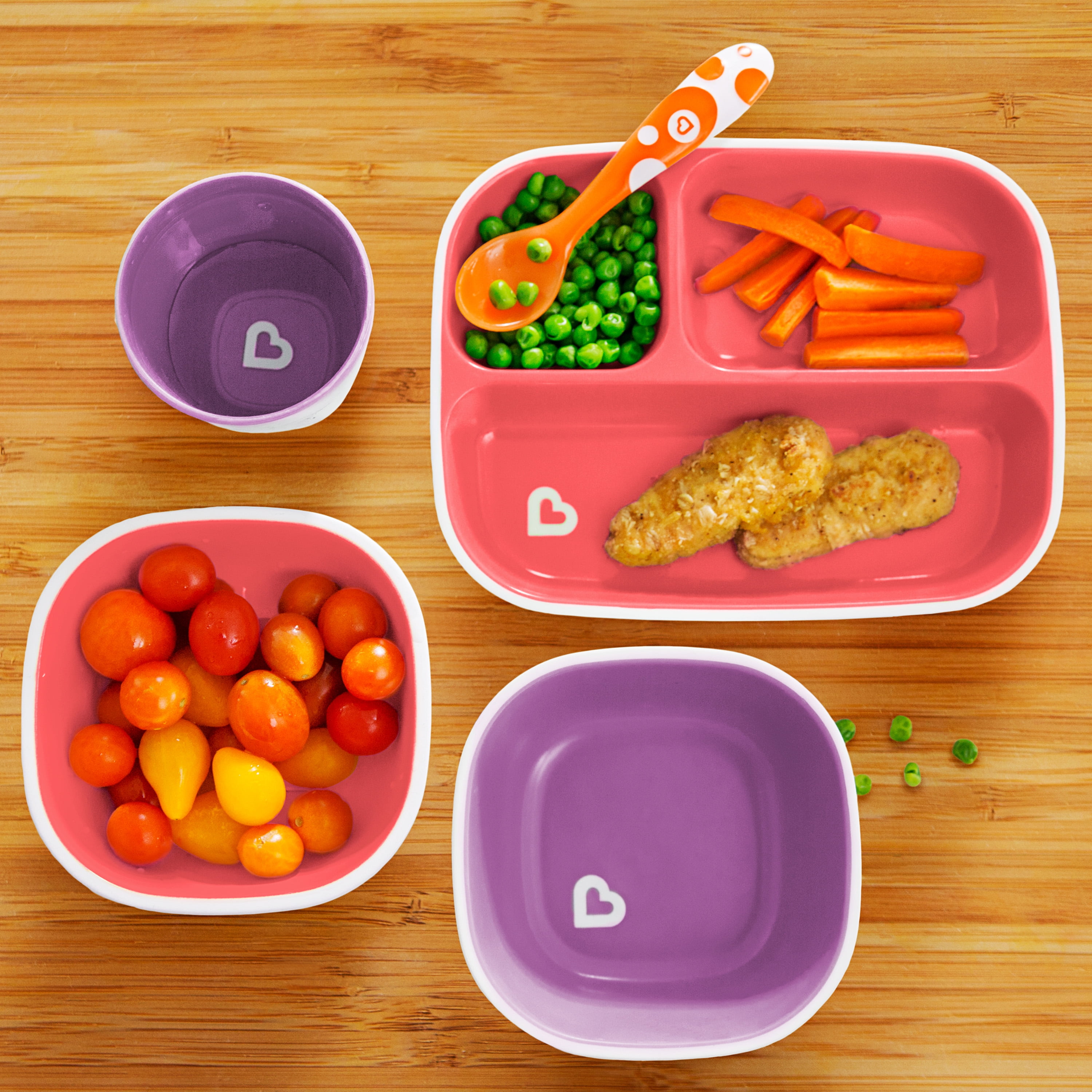 Munchkin® Splash™ Baby and Toddler Bowl, Purple, Unisex