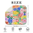 thumbnail image 4 of Pioneer Flower Floral Print Pattern Dish Drying Mat for Kitchen 1 Pack, Ultra Absorbent Microfiber Dishes Drainer Mats,16"x18", 4 of 6