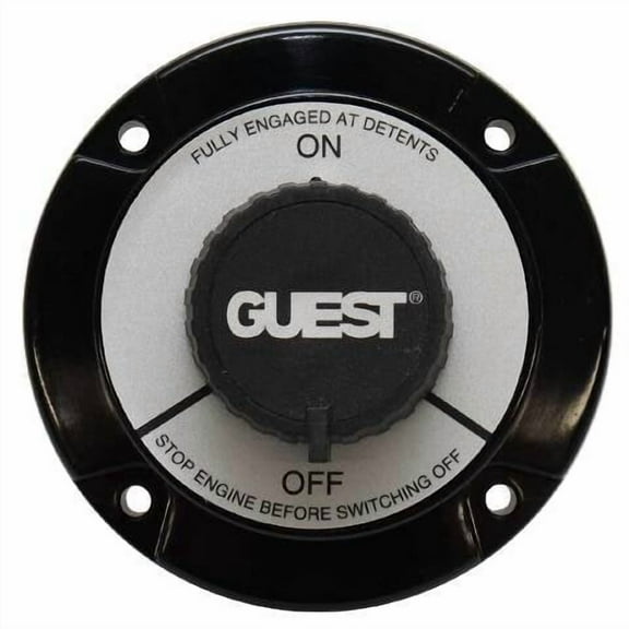 Guest Boat Battery Switch 2112A | 6-32V 230A 2 Position