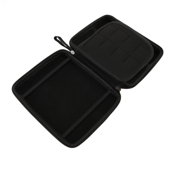 Protector Estuche Rígido De Transporte Con 8 Soportes Para Tarjetas De Juego Para Consola 2DS, Fondo De Vije Portátil Con Bolsillo Interior, Correa, Cremallera Para Consola 2DS