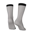thumbnail image 5 of Uemuo Gary Pattern Women's Crew Socks, Soft Durable Breathable Moisture-Wicking with Odor Control Cotton socks, 5 of 9