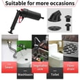 thumbnail image 7 of High Pressure Air Drain Blaster Gun Toilet Plunger Powerful Air Remover Blaster, 7 of 7