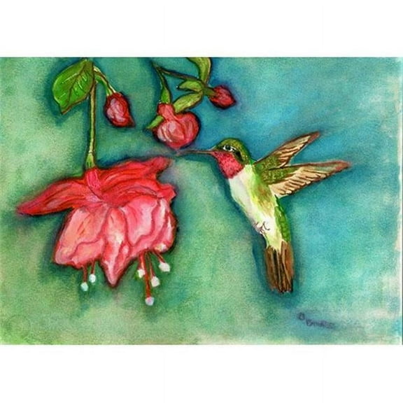 Betsy Drake DM330G Betsy's Hummingbird Door Mat 30''x50''