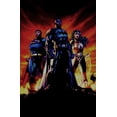 thumbnail image 7 of DC Comics Batman Superman Wonder Woman: Trinity Specialty Soft Hand Print Men's Black Tee T-Shirt Shirt-X-Large, 7 of 7