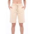 thumbnail image 6 of Women Drawstring Cotton Spandex Casual Sports Bermuda Shorts, 6 of 7
