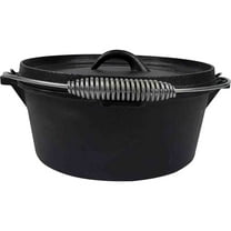 BBQ Dragon Heavy Duty Stainless Steel Handle Cast Iron Dutch Oven