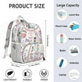 thumbnail image 6 of Sports Students Backpack - Football, Baseball, Soccer Print, Lightweight and Adjustable for Students and Teens, 6 of 6