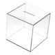 thumbnail image 1 of Alcancía transparente acrílica, caja de billetes de arte, caja de ahorro de dinero creativa transparente para barra, estantería, sala de estar, mesa, 18cmx18cmx18cm Sunnimix Hucha transparente, 1 of 7