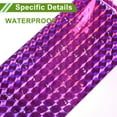 thumbnail image 5 of Unique Bargains Universal 164.04ft x 2.36" Air-Release Adhesive Pinstripe Tape Holographic Automotive Pinstriping Tape BOPP Purple, 5 of 6