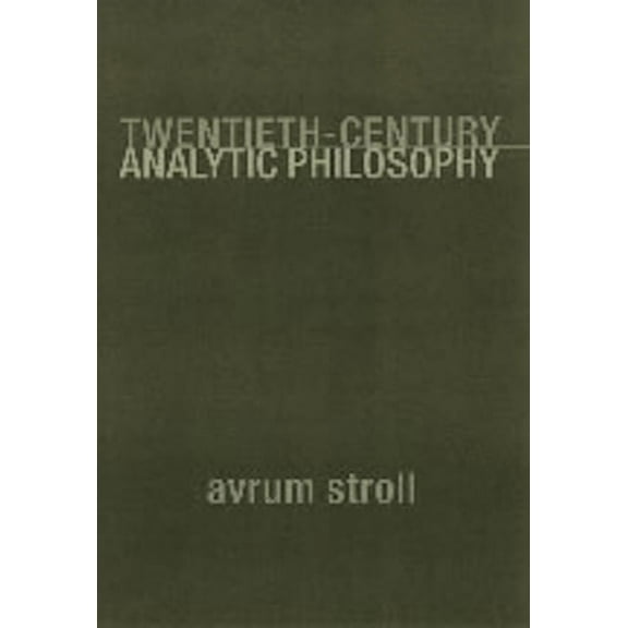 Twentieth-Century Analytic Philosophy, (Paperback)