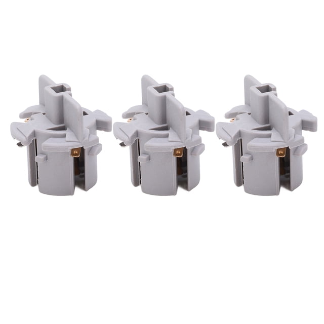 3pcs Tail Light Socket Kit 90075‑60033 ABS Plastic Direct Fit Replacement for 4Runner Highlander