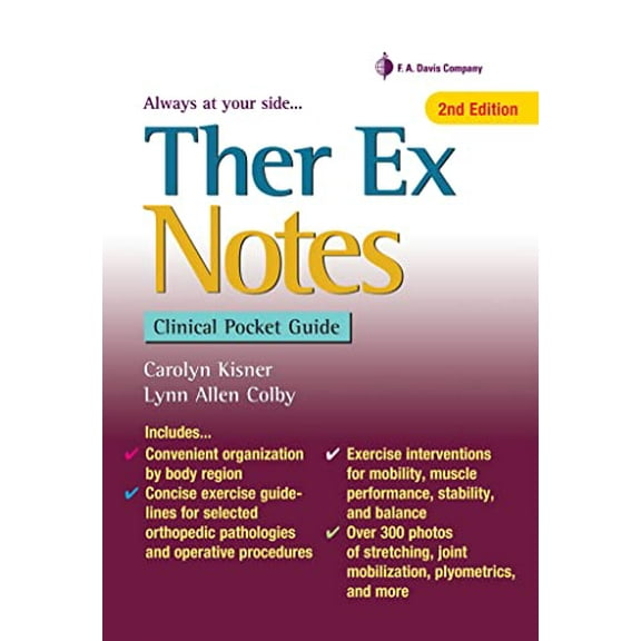Pre-Owned Ther Ex Notes: Clinical Pocket Guide, 9780803658516, 0803658516, Paperback, Second edition