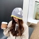 thumbnail image 4 of Gorro de pescador corto con puños de punto de lana para hombres y mujeres, gorros cálidos de invierno, 4 of 6
