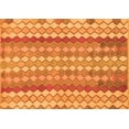 thumbnail image 1 of Ahgly Company Indoor Rectangle Southwestern Orange Country Area Rugs, 7' x 10', 1 of 4