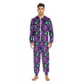 thumbnail image 6 of joogoo Octopus Starfish Purple-s1 Unisex Adults Onesies Pajamas Jumpsuits L, 6 of 7