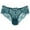 Green, variant on Panties Women Lace Low Waist Breathable Sexy Hollow Mesh Cotton Crotch Briefs Panty Ladies