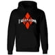 thumbnail image 1 of Batman Harley - Sudadera con capucha modelo Quinn Diamond para adultos unisex (Negro), 1 of 2