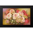 thumbnail image 2 of Dvoretskiy, Petrovich 14x10 Black Modern Framed Museum Art Print Titled - Glamour Roses, 2 of 5