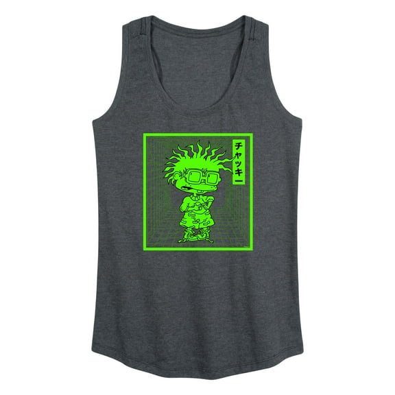 Rugrats - Chuckie Grid - Women's Racerback Tank Top