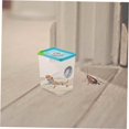 thumbnail image 3 of YSNOOWE 1pc Acrylic Reptile Feeding Box Breeding Container For Crawling Easy To With Ventilation Habitat, 3 of 8