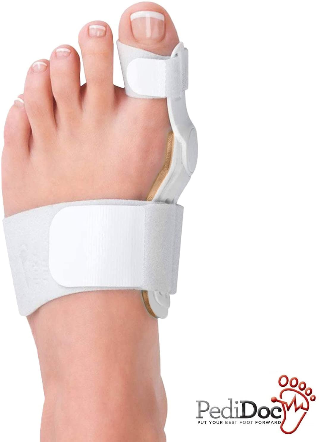 PediDoc Bunion Corrector and Bunion Relief Hinged Bunion Splint with