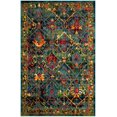 thumbnail image 2 of SAFAVIEH Cherokee Collection CHR914B Blue / Red Rug, 2 of 7