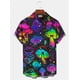 thumbnail image 2 of Camisas con estampado 3D de hongos para hombre, camisa hawaiana de moda, camisas casuales de playa de manga corta, blusa de un solo pecho para niños, ropa para hombre, 2 of 5