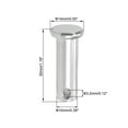 thumbnail image 2 of Uxcell Single Hole Clevis Pins - 10mmx30mm Flat Head 304 Stainless Steel Link Hinge Pin, 2 of 5