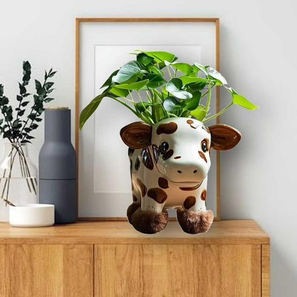 Cow Planter Pots - Stylish garden planters for ecommerce - Walmart Business  Supplies